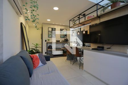 Sala de apartamento para alugar com 1 quarto, 55m² em Santana, São Paulo