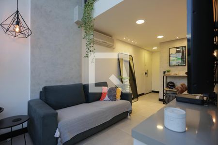 Sala de apartamento para alugar com 1 quarto, 55m² em Santana, São Paulo