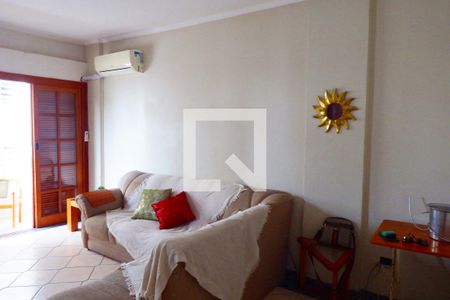 Sala de apartamento para alugar com 3 quartos, 100m² em Itararé, São Vicente