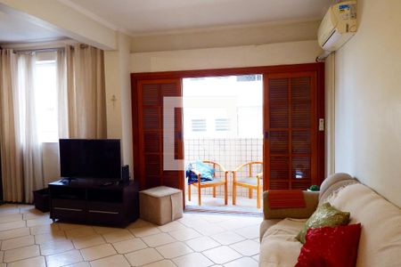 Sala de apartamento para alugar com 3 quartos, 100m² em Itararé, São Vicente