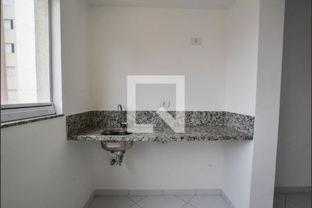 Varanda da Sala de apartamento à venda com 2 quartos, 60m² em Campestre, Santo André