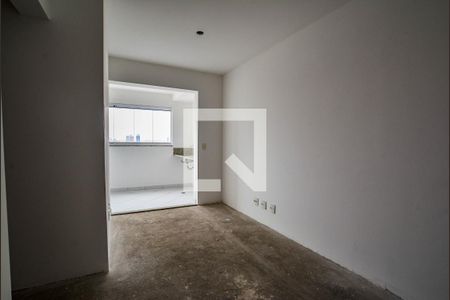 Sala de apartamento à venda com 2 quartos, 60m² em Campestre, Santo André