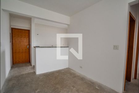 Sala de apartamento à venda com 2 quartos, 60m² em Campestre, Santo André