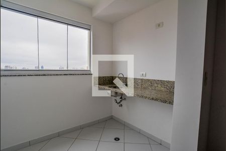 Varanda da Sala de apartamento à venda com 2 quartos, 60m² em Campestre, Santo André