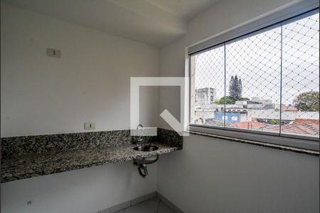 Varanda da Sala de apartamento à venda com 2 quartos, 60m² em Campestre, Santo André