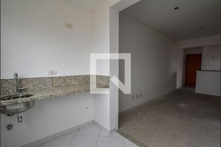 Varanda da Sala de apartamento à venda com 2 quartos, 59m² em Campestre, Santo André