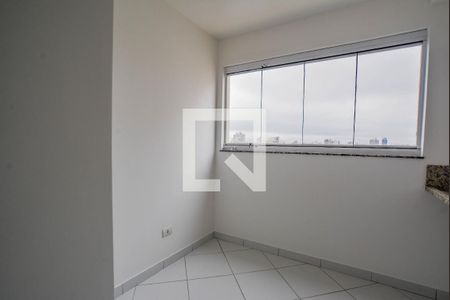 Varanda da Sala de apartamento à venda com 2 quartos, 59m² em Campestre, Santo André