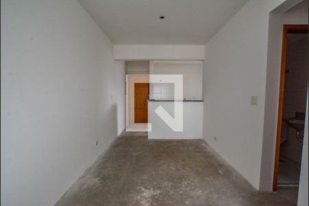 Sala de apartamento à venda com 2 quartos, 59m² em Campestre, Santo André