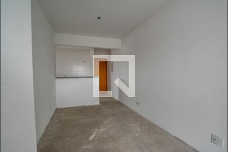 Sala de apartamento à venda com 2 quartos, 60m² em Campestre, Santo André