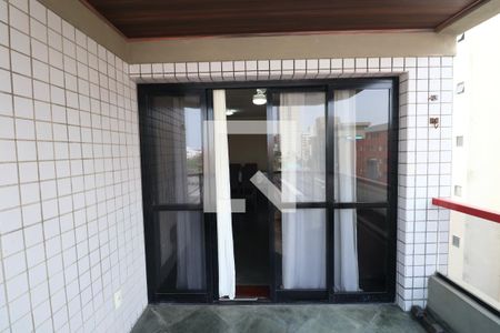 Varanda de apartamento para alugar com 3 quartos, 92m² em Jardim Tres Marias, Guarujá