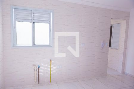 Sala/Cozinha de apartamento para alugar com 2 quartos, 44m² em Cidade Antônio Estêvão de Carvalho, São Paulo