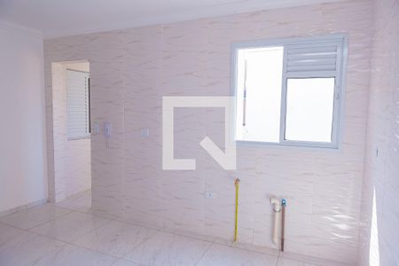 Sala/Cozinha de apartamento para alugar com 2 quartos, 44m² em Cidade Antônio Estêvão de Carvalho, São Paulo