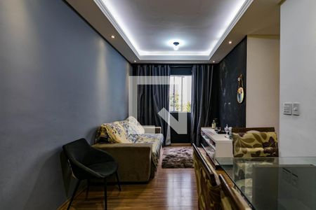 Sala de apartamento para alugar com 2 quartos, 52m² em Vila Bela Flor, Mogi das Cruzes