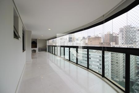 Varanda de apartamento para alugar com 4 quartos, 215m² em Jardim Paulista, São Paulo