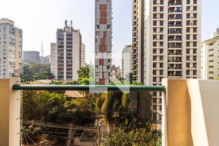 Sacada - Sala de apartamento para alugar com 2 quartos, 92m² em Jardim Paulista, São Paulo