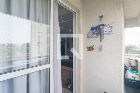 Varanda de apartamento à venda com 3 quartos, 70m² em Silveira, Santo André