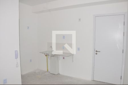 Detalhe - Sala de apartamento para alugar com 1 quarto, 25m² em Vila Mangalot, São Paulo