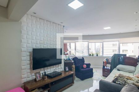 Sala de apartamento à venda com 2 quartos, 75m² em Jardim Bela Vista, Santo André