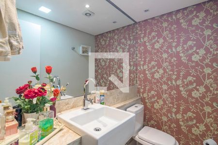 Lavabo de apartamento à venda com 2 quartos, 75m² em Jardim Bela Vista, Santo André