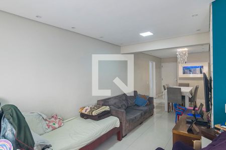 Sala de apartamento à venda com 2 quartos, 75m² em Jardim Bela Vista, Santo André