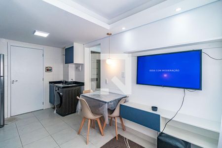 Sala de apartamento para alugar com 2 quartos, 32m² em Jardim Celeste, São Paulo