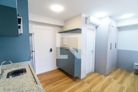 Cozinha de kitnet/studio à venda com 1 quarto, 39m² em Vila Clementino, São Paulo