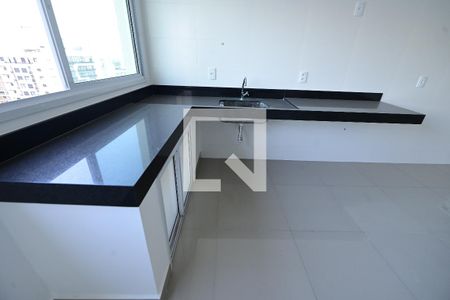 Cozinha de apartamento para alugar com 2 quartos, 63m² em Setor Marista, Goiânia