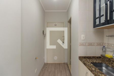 Cozinha de kitnet/studio à venda com 1 quarto, 23m² em Vila Buarque, São Paulo