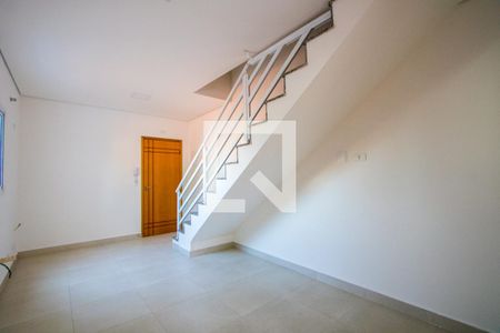 Sala/Cozinha de apartamento à venda com 2 quartos, 100m² em Vila Humaitá, Santo André