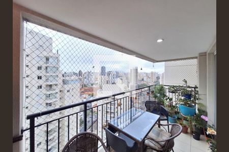 Varanda Sala de apartamento à venda com 3 quartos, 120m² em Água Branca, São Paulo