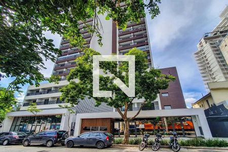 Apartamento para alugar com 27m², 1 quarto e sem vaga Apartamento para alugar com 27m², 1 quarto e sem vagaFachada e portaria