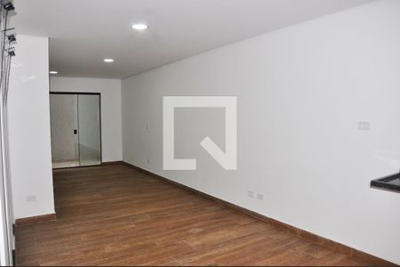 Kitnet / estúdio - Cozinha - Sala - Quarto - Área de Serviço de apartamento para alugar com 1 quarto, 37m² em Santana, São Paulo