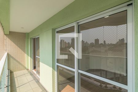 Varanda de apartamento para alugar com 3 quartos, 85m² em Vila Guiomar, Santo André