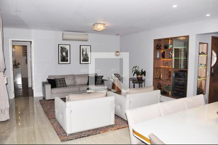 Detalhe - Sala e Sala de Jantar de apartamento para alugar com 3 quartos, 162m² em Santana, São Paulo