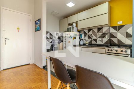 Cozinha de kitnet/studio à venda com 1 quarto, 30m² em Campos Elíseos, São Paulo