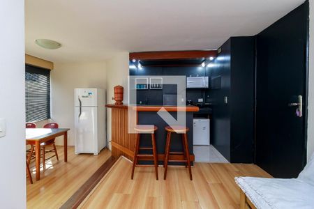 Sala de apartamento à venda com 1 quarto, 46m² em Cidade Monções, São Paulo