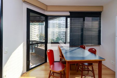 Sala de apartamento para alugar com 1 quarto, 46m² em Cidade Monções, São Paulo