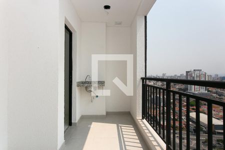 Varanda de apartamento à venda com 2 quartos, 48m² em Vila Esperança, São Paulo