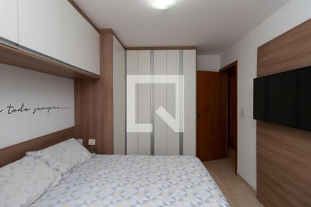 Quarto Suíte 1 de casa de condomínio à venda com 2 quartos, 84m² em Vila Nivi, São Paulo