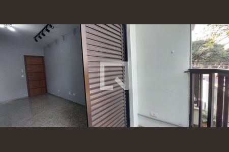 Varanda de kitnet/studio para alugar com 1 quarto, 20m² em Vila São Pedro, Santo André