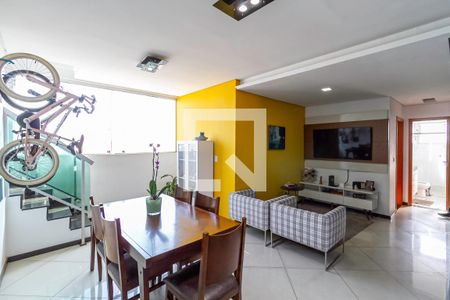 Sala 1 de apartamento à venda com 3 quartos, 163m² em Alto dos Pinheiros, Belo Horizonte