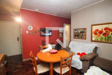 Sala de apartamento à venda com 2 quartos, 50m² em Cristal, Porto Alegre