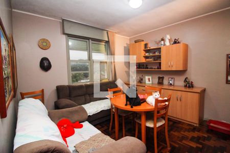 Sala de apartamento à venda com 2 quartos, 50m² em Cristal, Porto Alegre