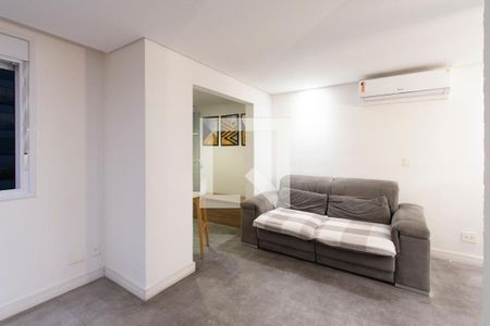 Sala de apartamento à venda com 1 quarto, 60m² em Vila Romana, São Paulo