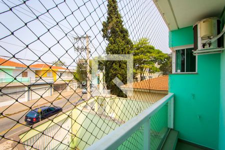 Varanda do quarto 1 de apartamento à venda com 3 quartos, 81m² em Vila Eldízia, Santo André