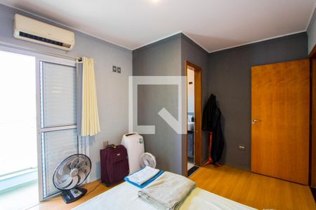 Quarto 1 - Suíte de apartamento à venda com 3 quartos, 81m² em Vila Eldízia, Santo André