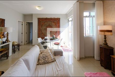 Sala de apartamento à venda com 3 quartos, 100m² em Buritis, Belo Horizonte