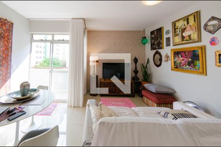 Sala de apartamento à venda com 3 quartos, 100m² em Buritis, Belo Horizonte