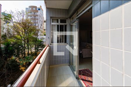 Varanda de apartamento à venda com 3 quartos, 100m² em Buritis, Belo Horizonte