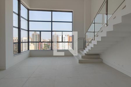 Sala de Estar de apartamento para alugar com 3 quartos, 190m² em Cambuí, Campinas